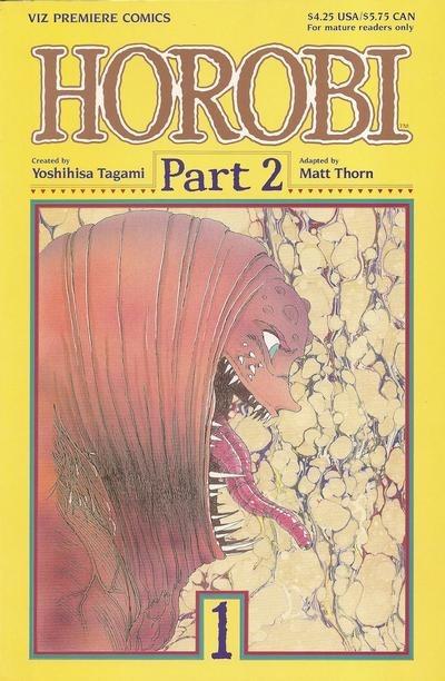 Horobi Part 2 cover — © Viz