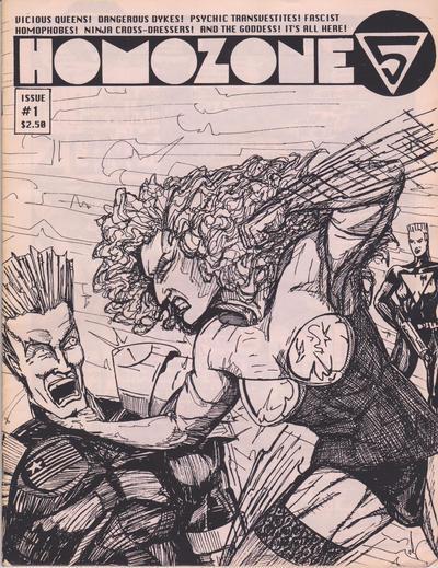 Homozone 5 cover — © self published