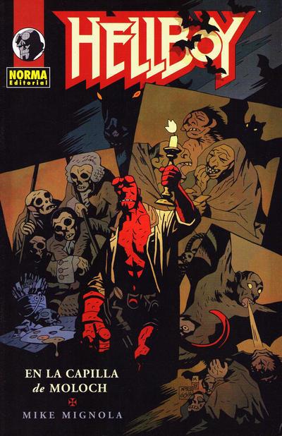 Hellboy: En la Capilla de Moloch cover — © Norma Editorial