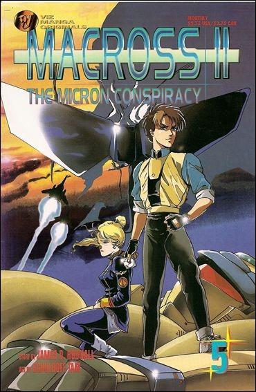 Macross II: The Micron Conspiracy #5 cover