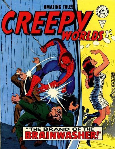 Creepy Worlds #110 cover