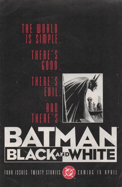 Batman Black & White Preview #1