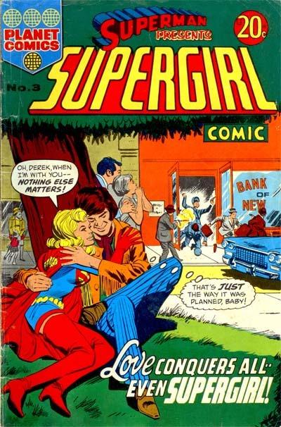 Superman Presents Supergirl Comic #3