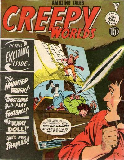 Creepy Worlds #169 cover