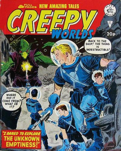 Creepy Worlds #192 cover