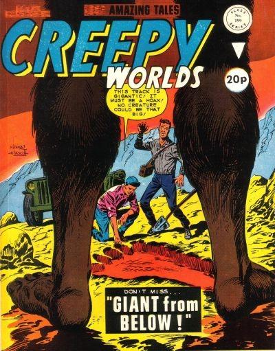 Creepy Worlds #199 cover