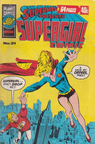 Superman Presents Supergirl Comic #21
