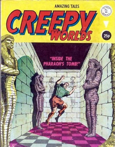 Creepy Worlds #208 cover