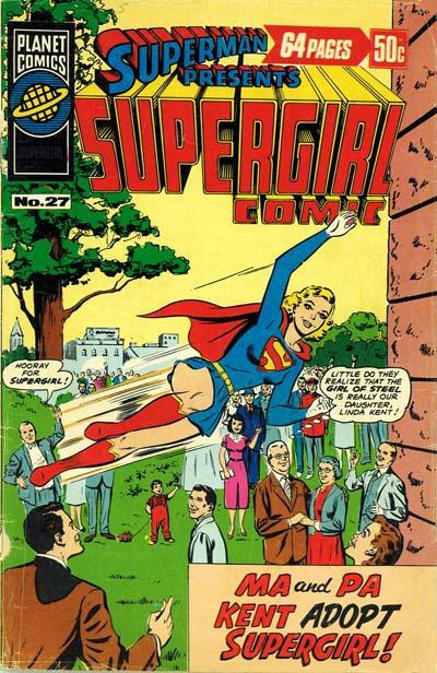 Superman Presents Supergirl Comic #27