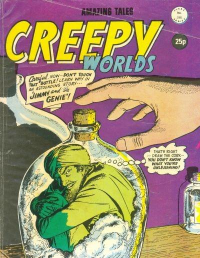 Creepy Worlds #215 cover