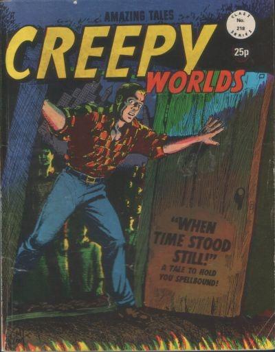 Creepy Worlds #218 cover