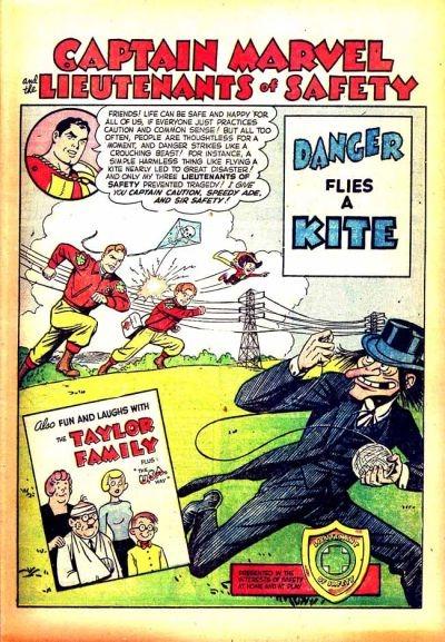 Captain Marvel and the Lieutenants of Safety