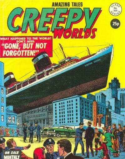 Creepy Worlds #223 cover