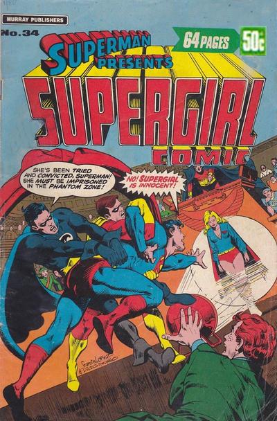 Superman Presents Supergirl Comic #34