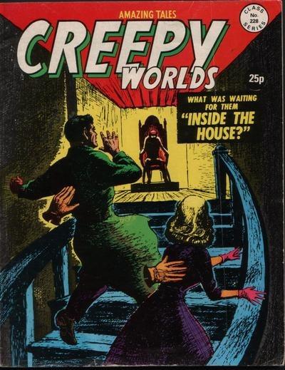 Creepy Worlds #228 cover