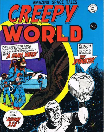 Creepy Worlds #246 cover
