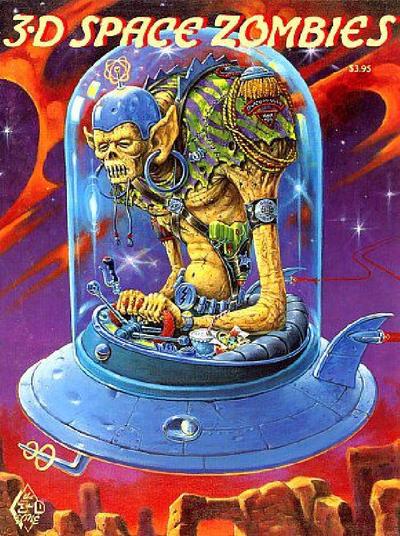 3-D Space Zombies cover — © The 3-D Zone