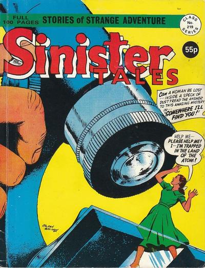 Sinister Tales #219 cover