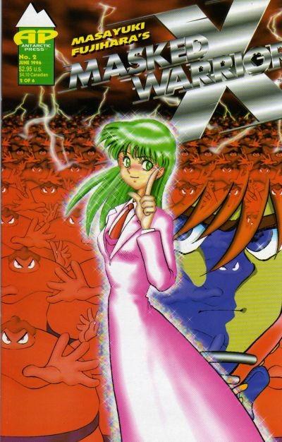 Masked Warrior X #2 cover
