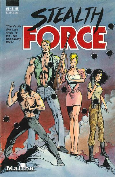 Stealth Force cover — © Malibu