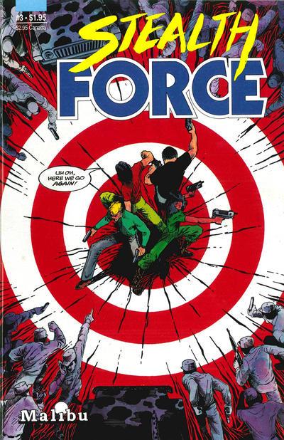 Stealth Force #3 cover
