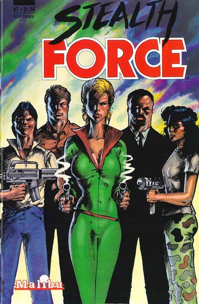 Stealth Force #7 cover
