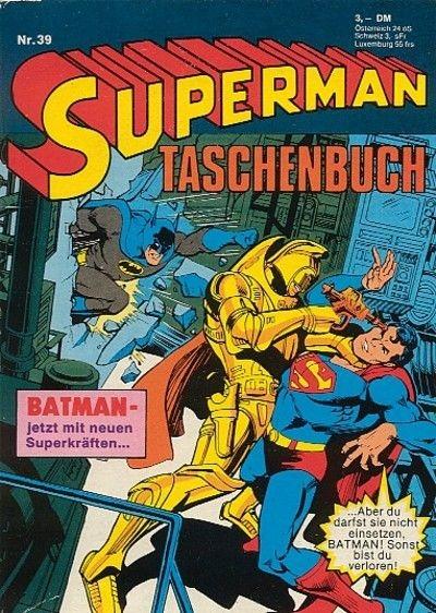 Superman Taschenbuch #39