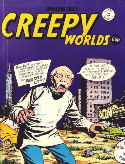 Creepy Worlds #249 cover