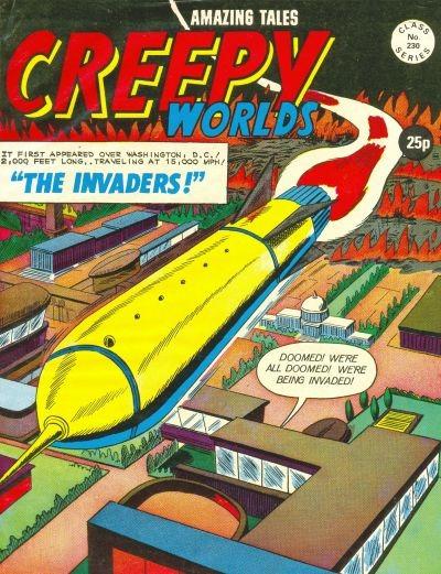 Creepy Worlds #230 cover