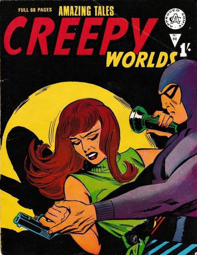 Creepy Worlds #98 cover