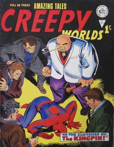 Creepy Worlds #101 cover
