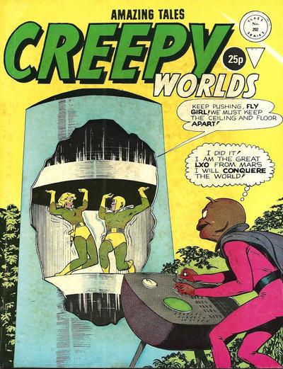 Creepy Worlds #202 cover