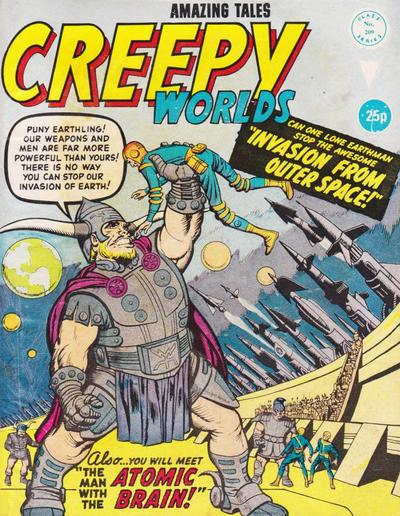 Creepy Worlds #209 cover