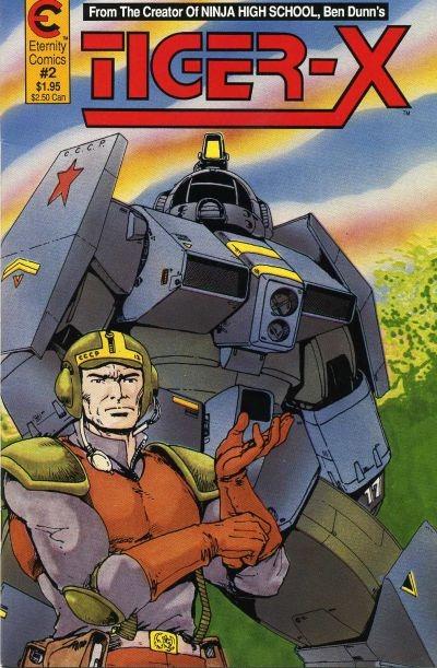 Tiger-X #2 cover