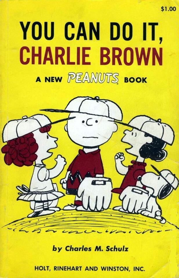 You Can Do It, Charlie Brown cover — © Holt, Rinehart and Winston