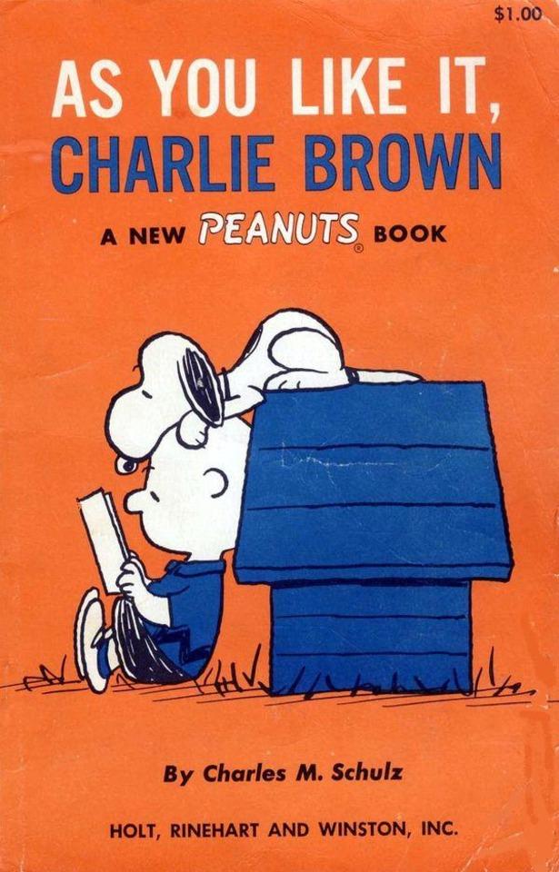 As You Like It, Charlie Brown cover — © Holt, Rinehart and Winston