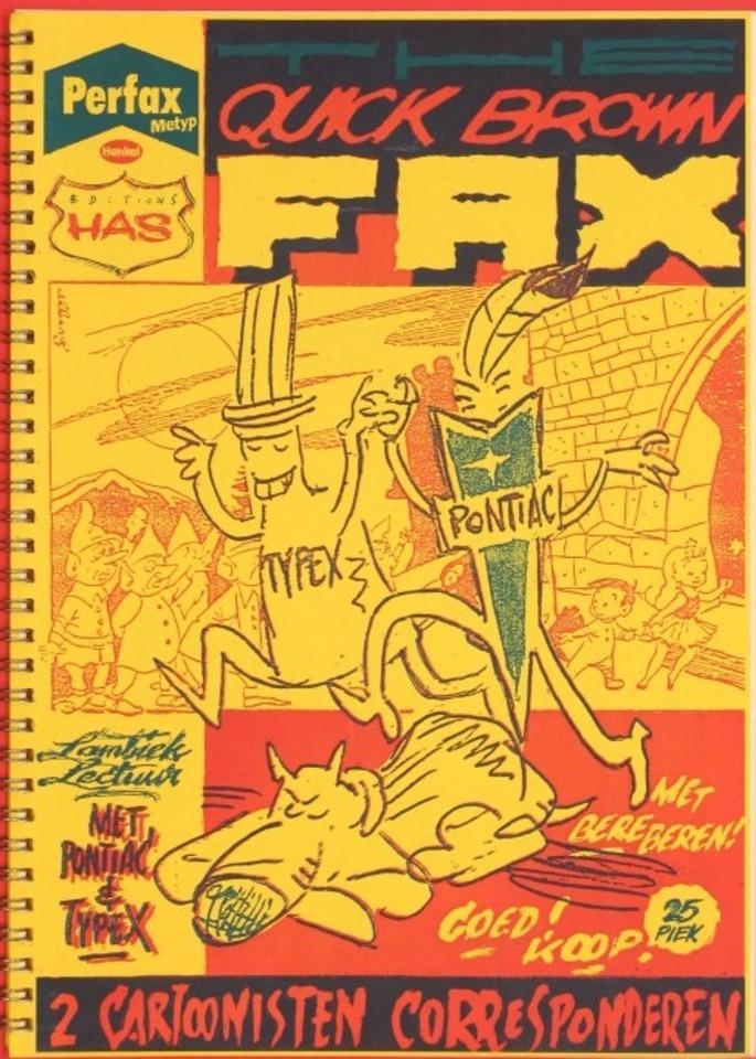 Quick Brown Fax cover — © Lambiek