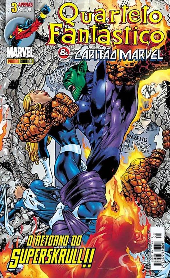 Quarteto Fantástico e Capitão Marvel #3