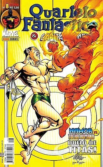 Quarteto Fantástico e Capitão Marvel #8