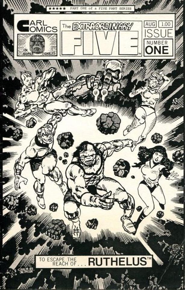 Extraordinary FIVE cover — © Unknown Publisher