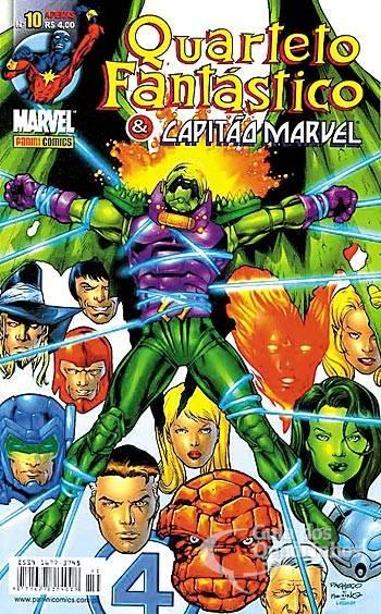 Quarteto Fantástico e Capitão Marvel #10