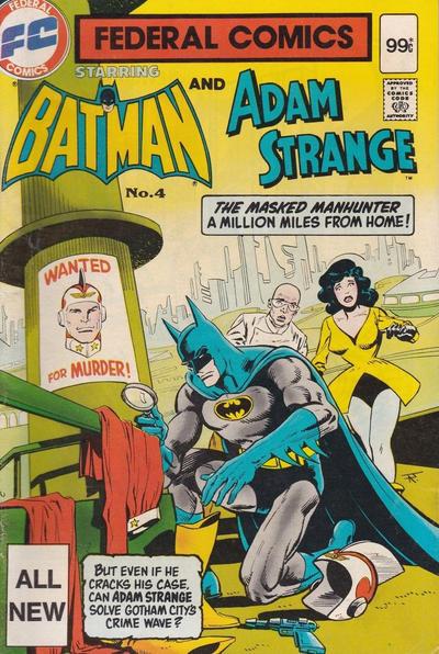 Federal Comics Starring Batman and... #4