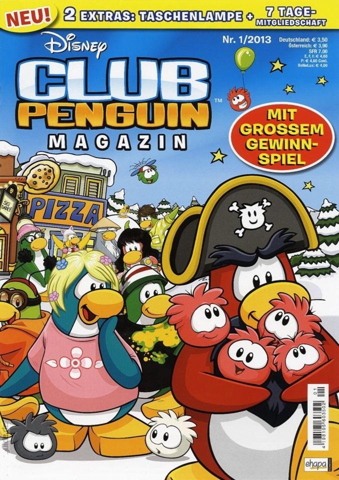 Club Penguin Magazin cover — © Egmont Ehapa Verlag