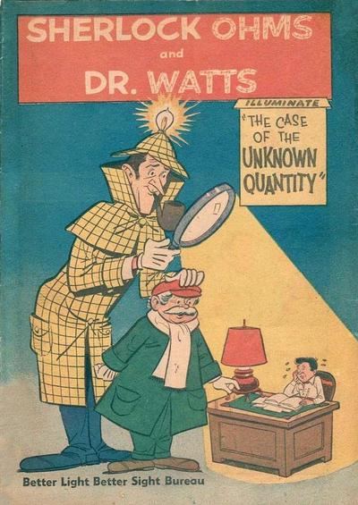 Sherlock Ohms and Dr. Watts #1 cover