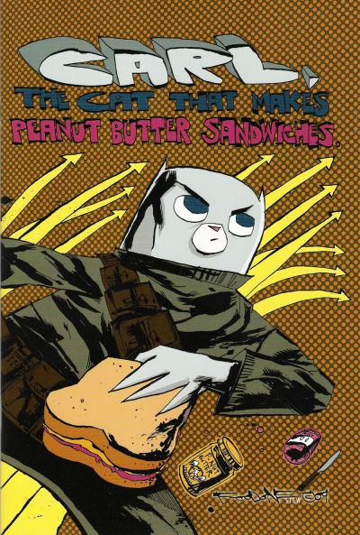 Carl, the Cat that Makes Peanut Butter Sandwiches cover — © Nerdcore