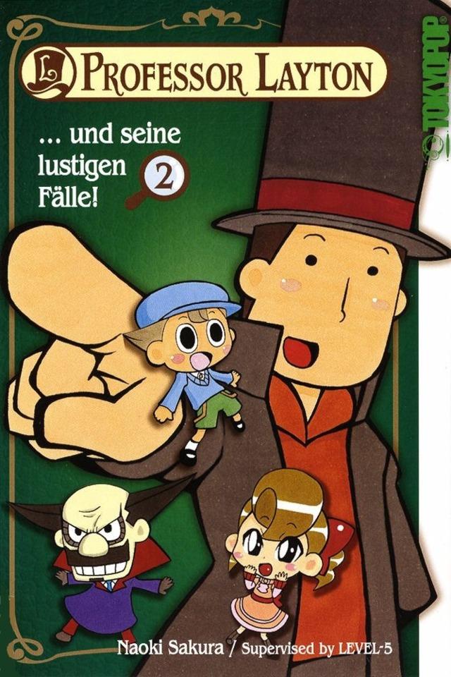 Professor Layton und seine lustigen Fälle #2 cover