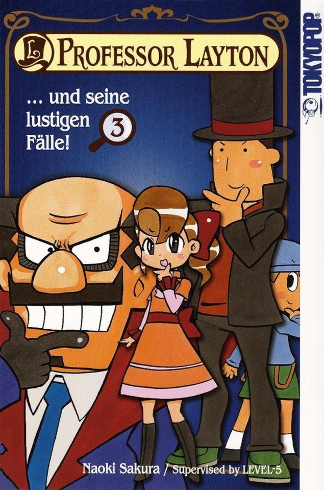 Professor Layton und seine lustigen Fälle #3 cover