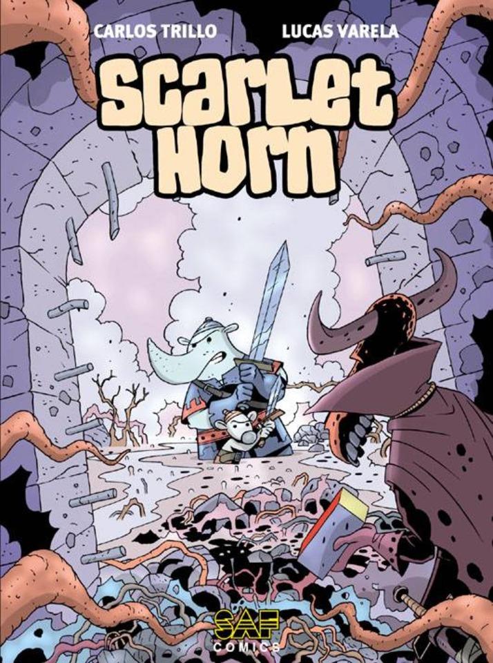 Scarlet horn