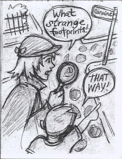 What Strange Footprints!