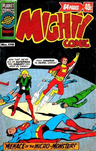 Mighty Comic #118 cover